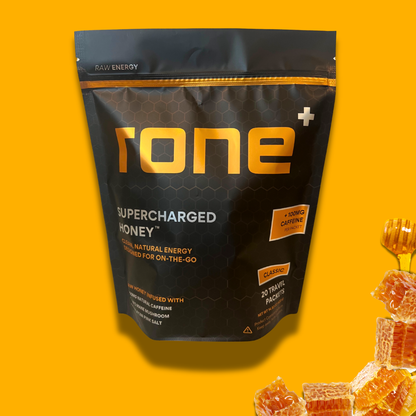 100mg Caffeine - Classic - SuperCharged Honey (20-Pack)