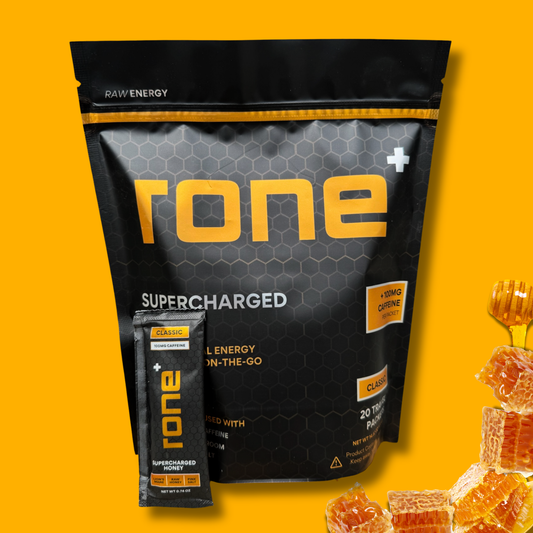 100mg Caffeine - Classic - SuperCharged Honey (20-Pack)