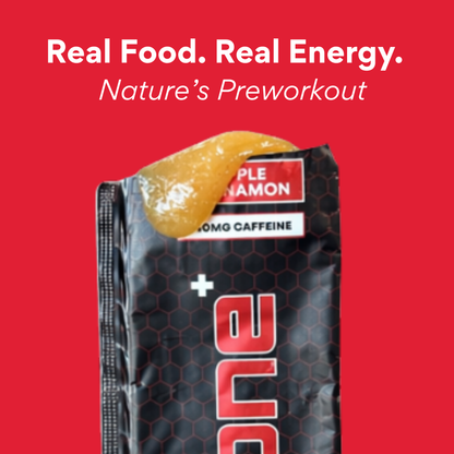 100mg Caffeine - Apple Cinnamon - SuperCharged Honey (20-Pack)