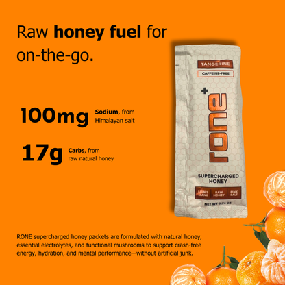 Caffeine-Free - TANGERINE - SuperCharged Honey (20-Pack)