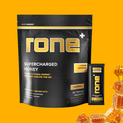 100mg Caffeine - Classic - SuperCharged Honey (20-Pack)