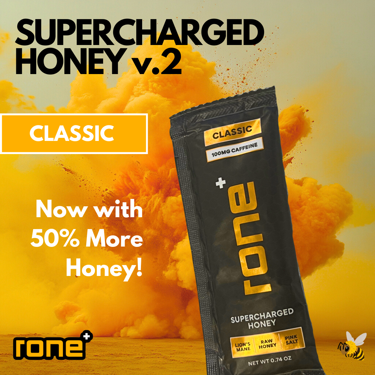 VARIETY PACK - 100mg Caffeine - SuperCharged Honey (20-Pack)