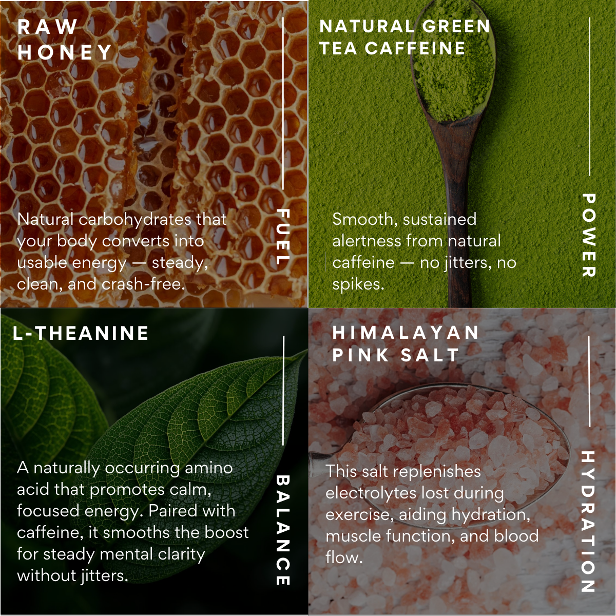 200mg Caffeine - Raspberry Vanilla - SuperCharged Honey (20-Pack)