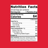 100mg Caffeine - Apple Cinnamon - SuperCharged Honey (20-Pack)