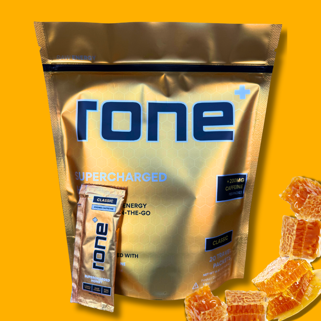 200mg Caffeine - Classic - SuperCharged Honey (20-Pack)