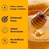 100mg Caffeine - Classic - SuperCharged Honey (20-Pack)