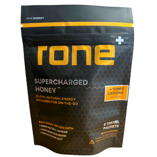 (5-Sample Pack) SuperCharged Honey - 100mg Caffeine